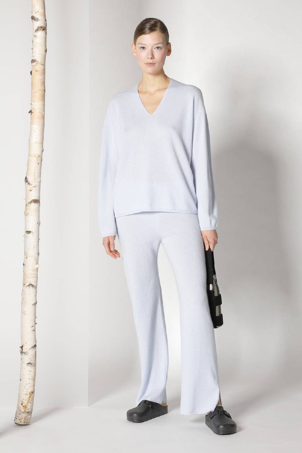Sminfinity pure V jumper + pure slitted pants