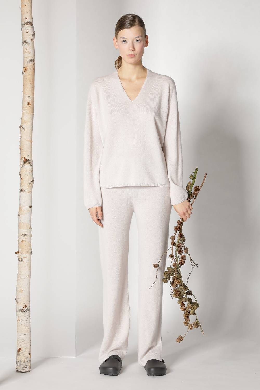 Sminfinity pure V jumper + pure slitted pants Blitzverkäufe