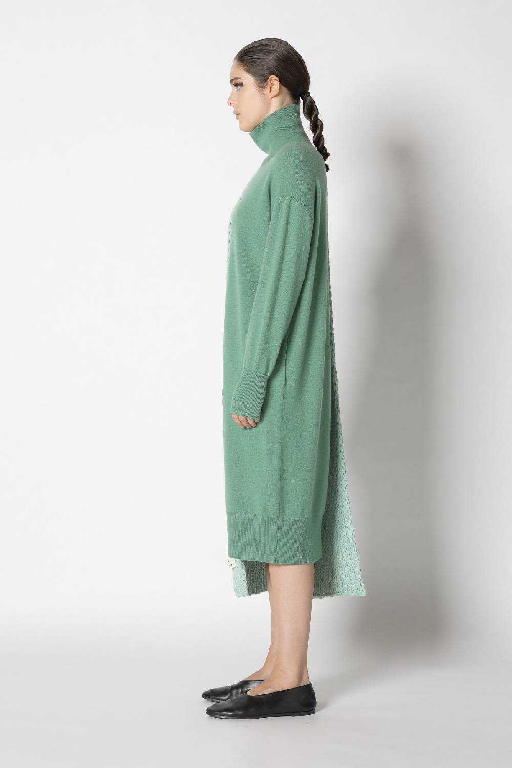 Sminfinity infinite turtle dress + loosely 1x1 rib scarf Auslauf