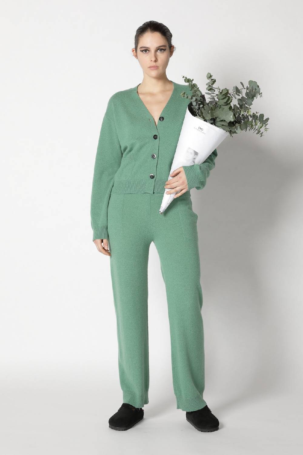 Sminfinity infinite cropped cardy + infinite palazzo pants Verkauf