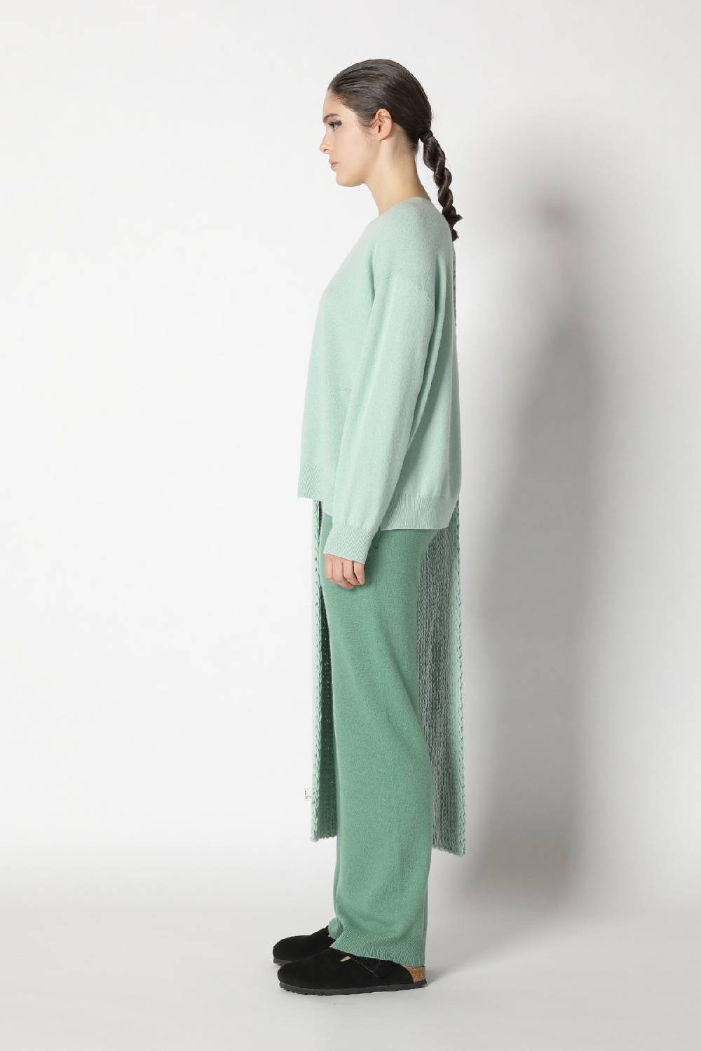 Sminfinity infinite crew jumper + infinite palazzo pants + loosely 1x1 rib scarf Angebote