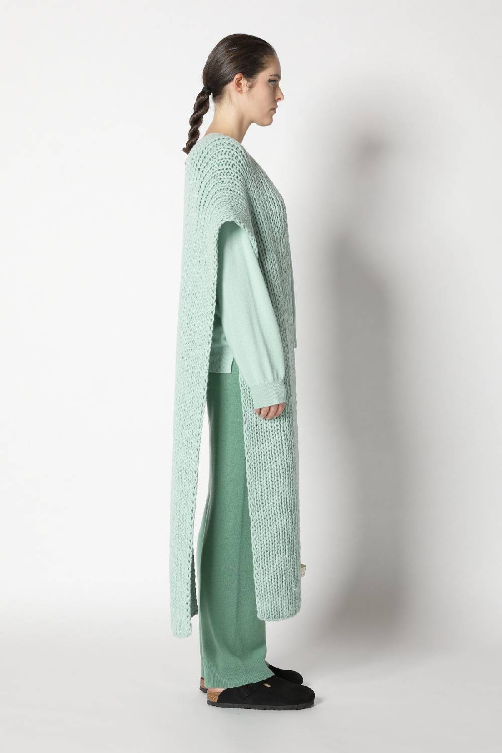 Sminfinity infinite crew jumper + infinite palazzo pants + loosely 1x1 rib scarf Angebote