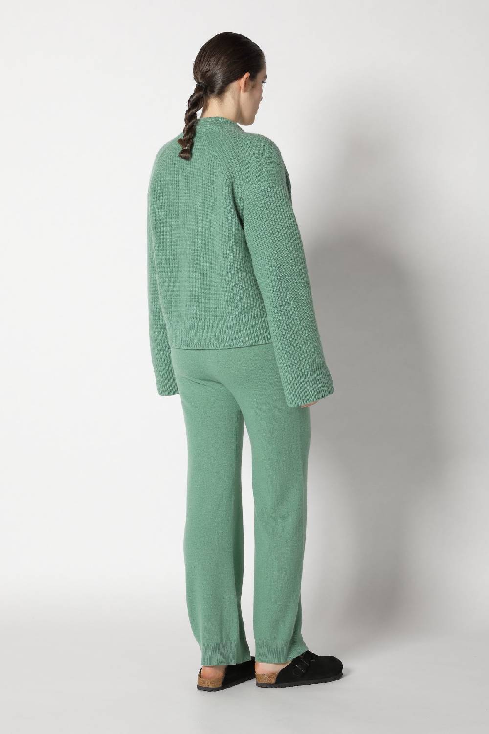 Sminfinity icon rib cardigan + icon rib crewneck + infinite palazzo pants im Angebot