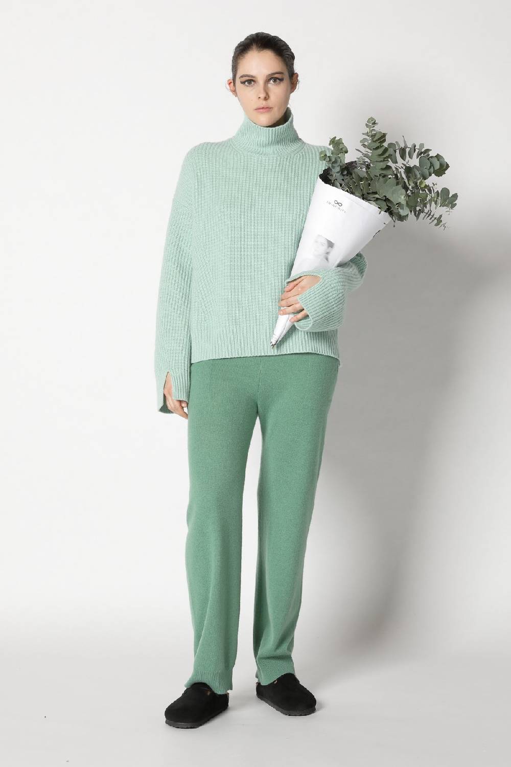 Sminfinity icon rib turtle + infinite palazzo pants Fabrikverkauf