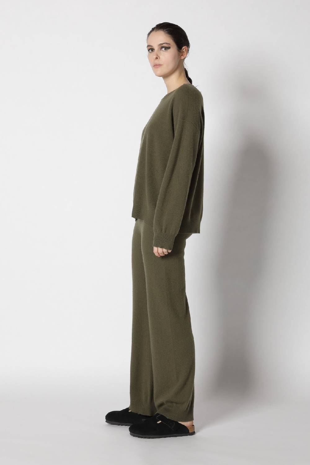 Sminfinity infinite crew jumper + infinite palazzo pants + chunky 1x1 rib scarf Online
