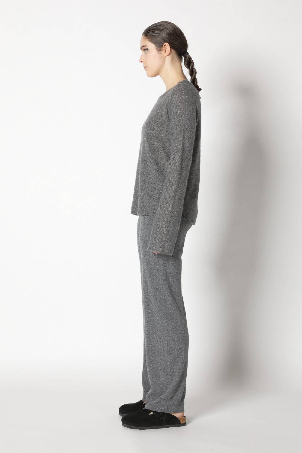 Sminfinity fluffy crewneck + infinite palazzo pants Outlet