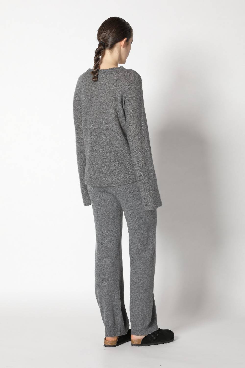 Sminfinity fluffy crewneck + infinite palazzo pants Outlet