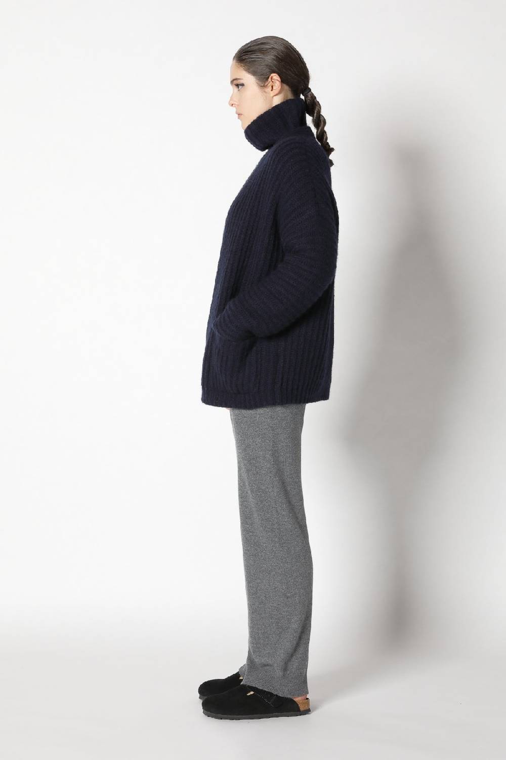 Sminfinity fluffy rib jacket + fluffy rib turtle + infinite palazzo pants im Angebot