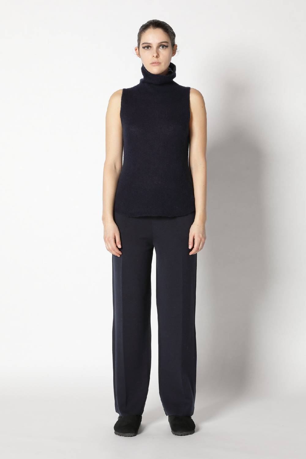 Sminfinity fluffy turtle top + fluffy triangle + silky suit pants Fabrikverkauf