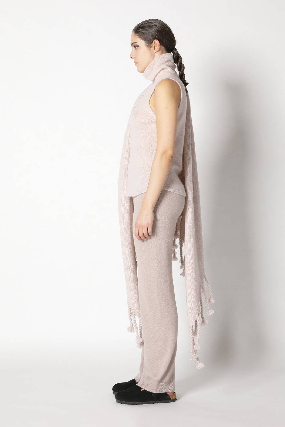 Sminfinity fluffy turtle top + fluffy triangle + infinite palazzo pants Online