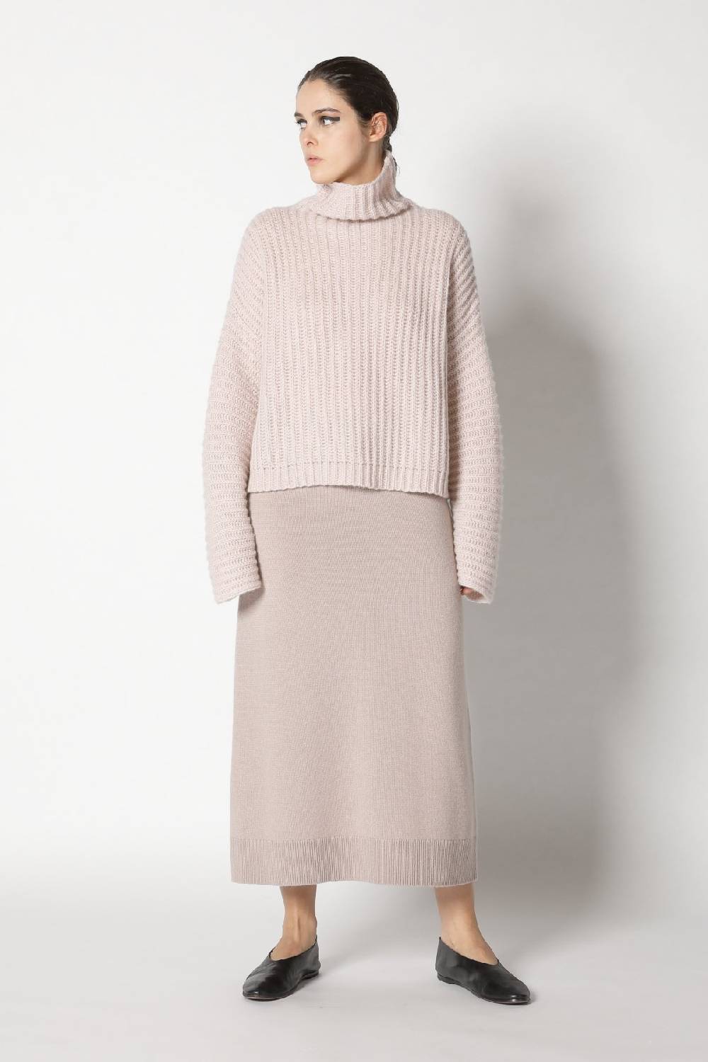 Sminfinity fluffy rib turtle + pure A skirt Verkauf