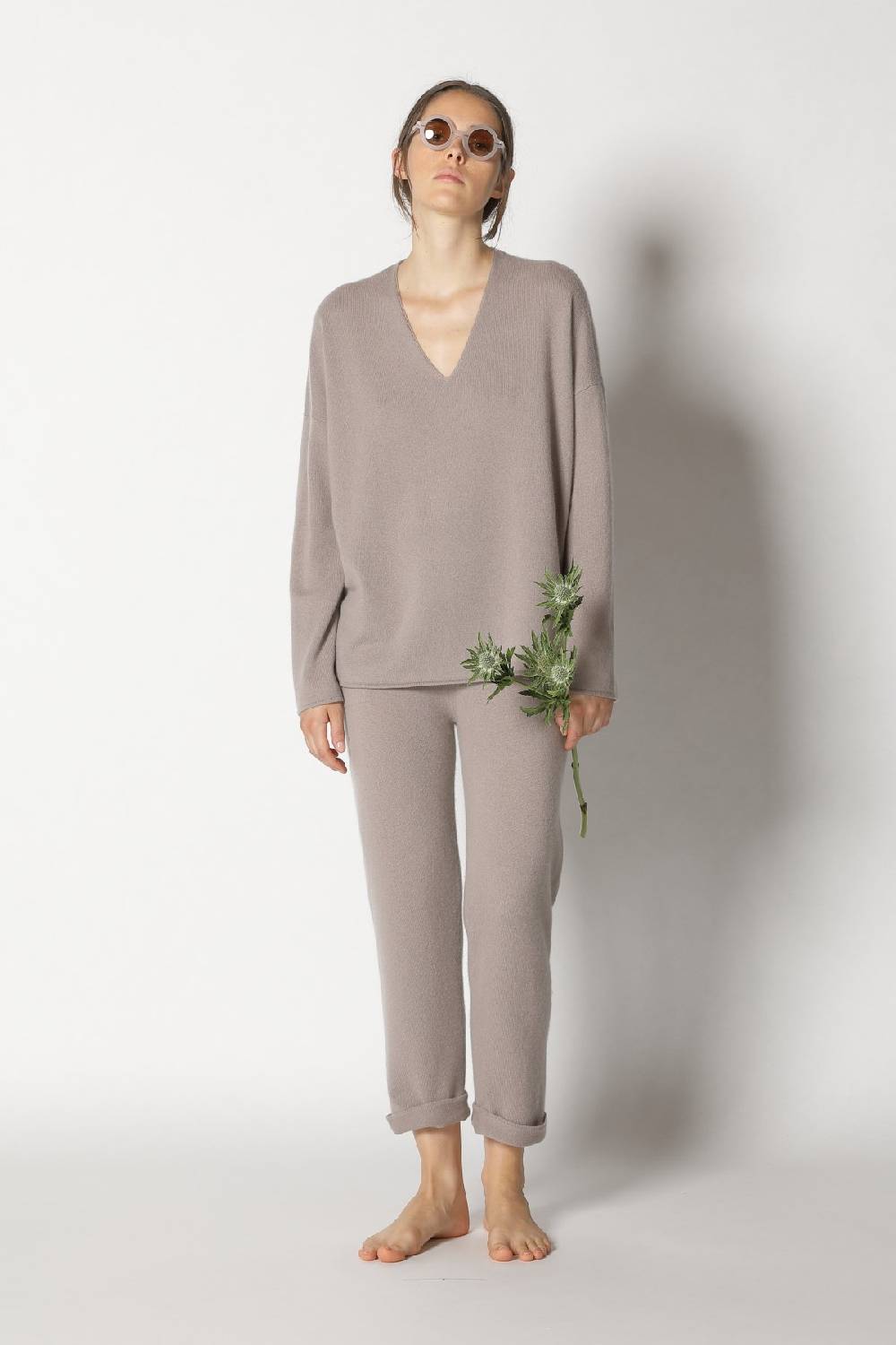 Sminfinity pure V neck + pure boat pants Hotsell