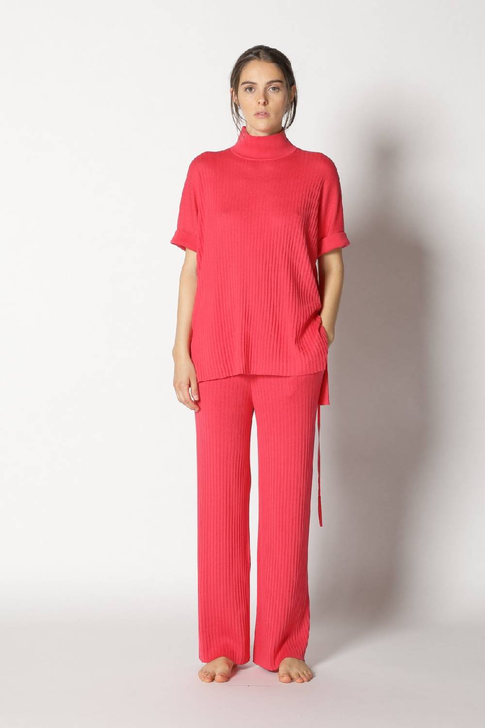 Sminfinity plissé drape top + plissé palazzo Günstiger Verkauf