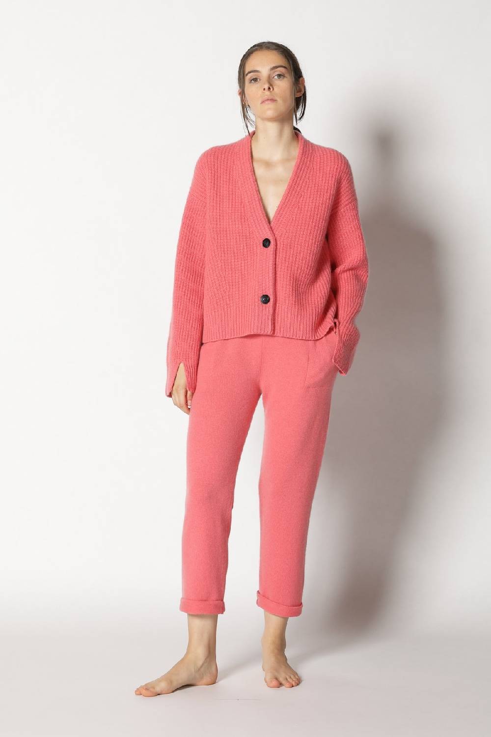 Sminfinity icon rib cardigan + pure boat pants Auslauf