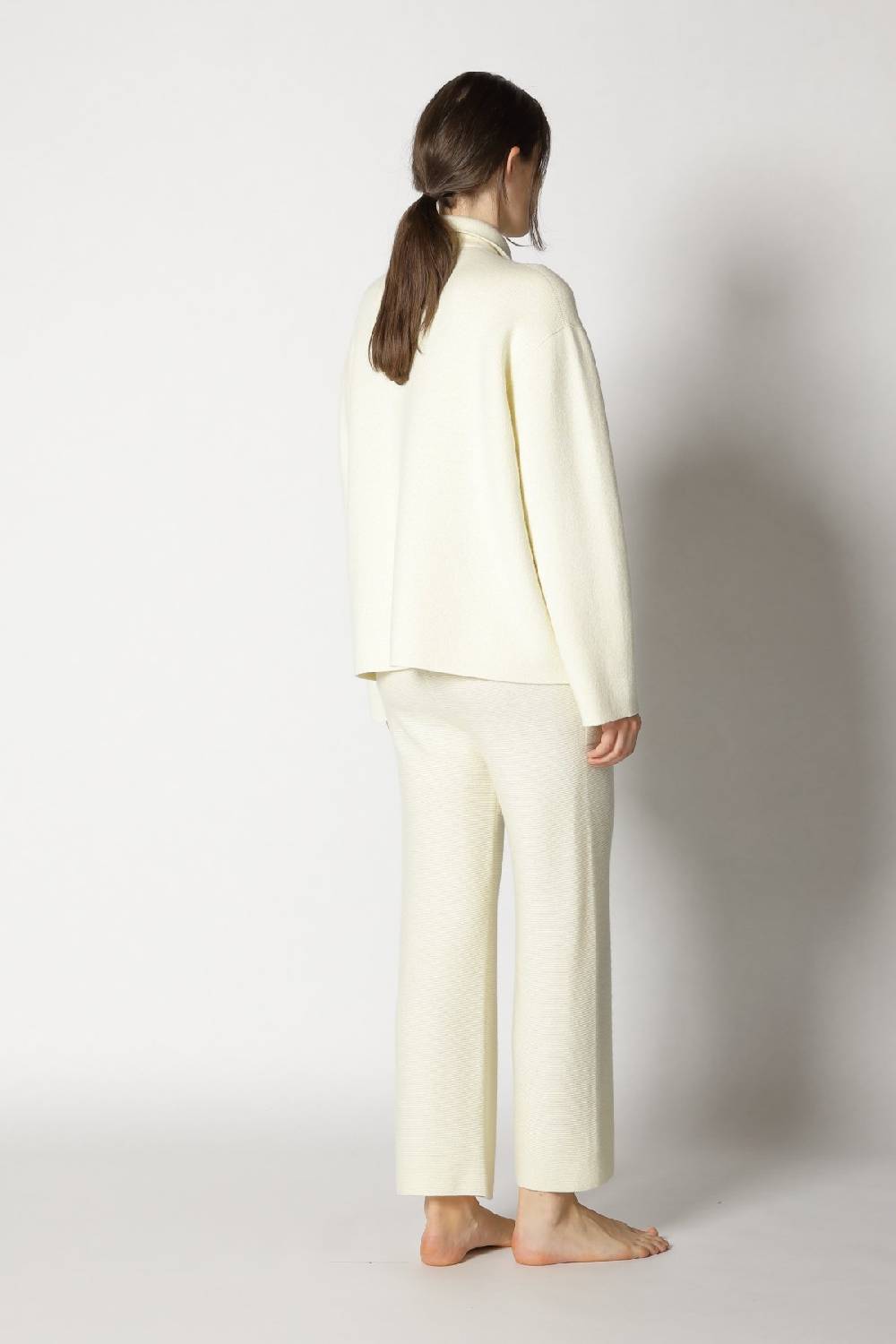 Sminfinity doubleface shirtjacket + garter cropped pants Angebote
