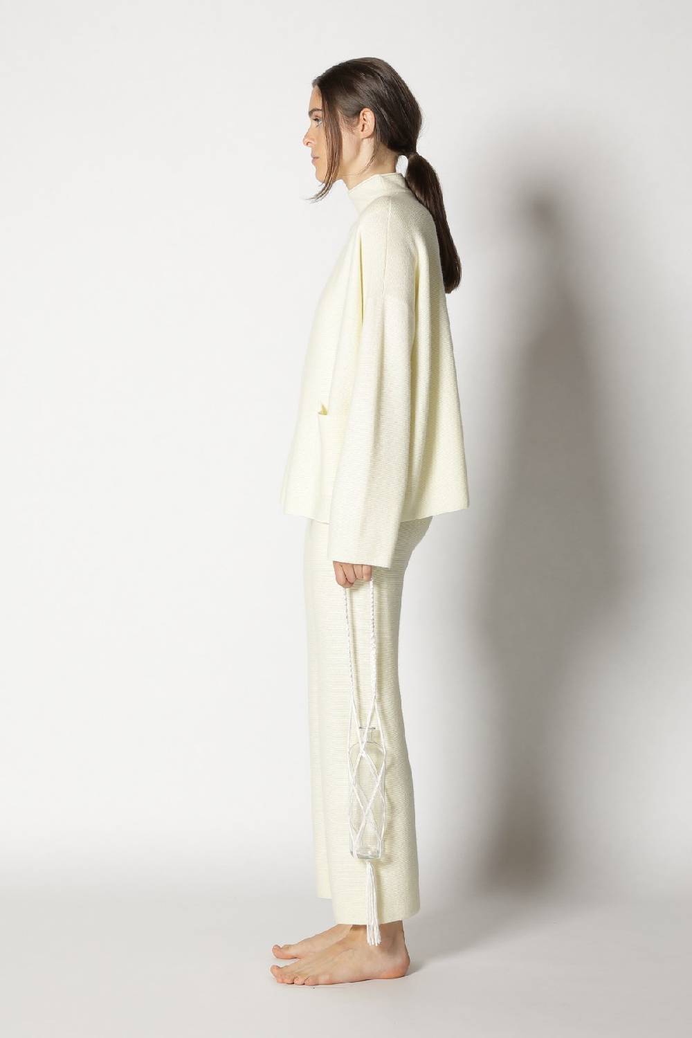 Sminfinity garter jacket + garter top + garter cropped pants Günstiger Verkauf