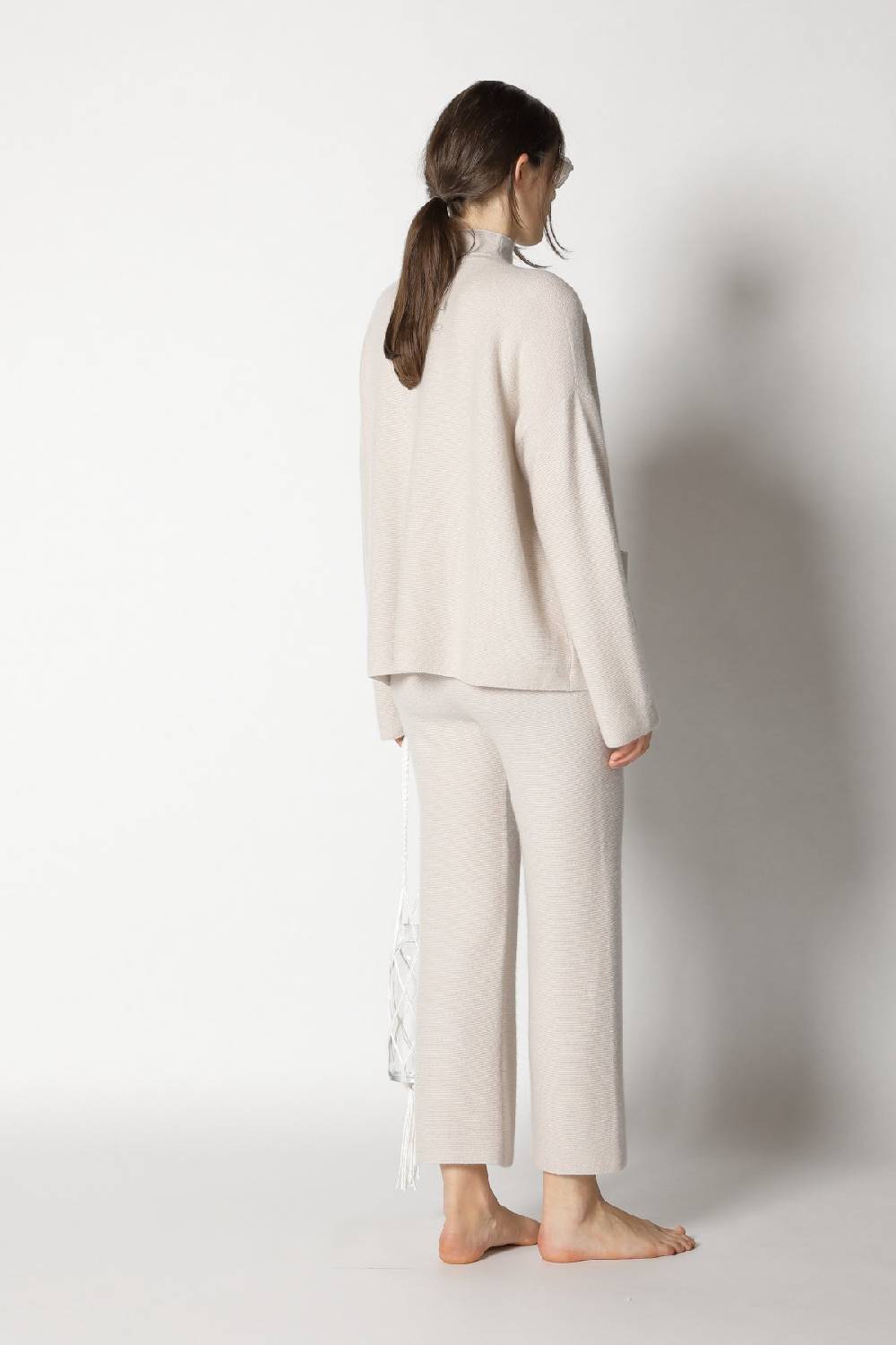 Sminfinity garter jacket + garter top + garter cropped pants Outlet