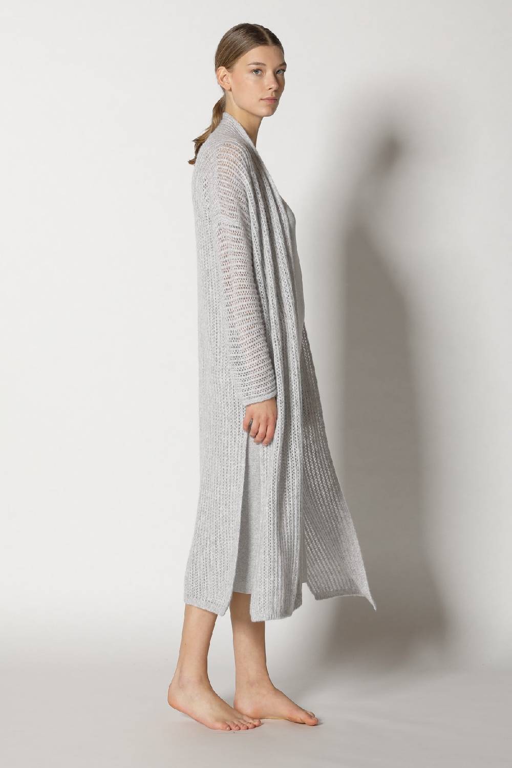 Sminfinity blurry airy coat + comfy maxi tank dress im Angebot