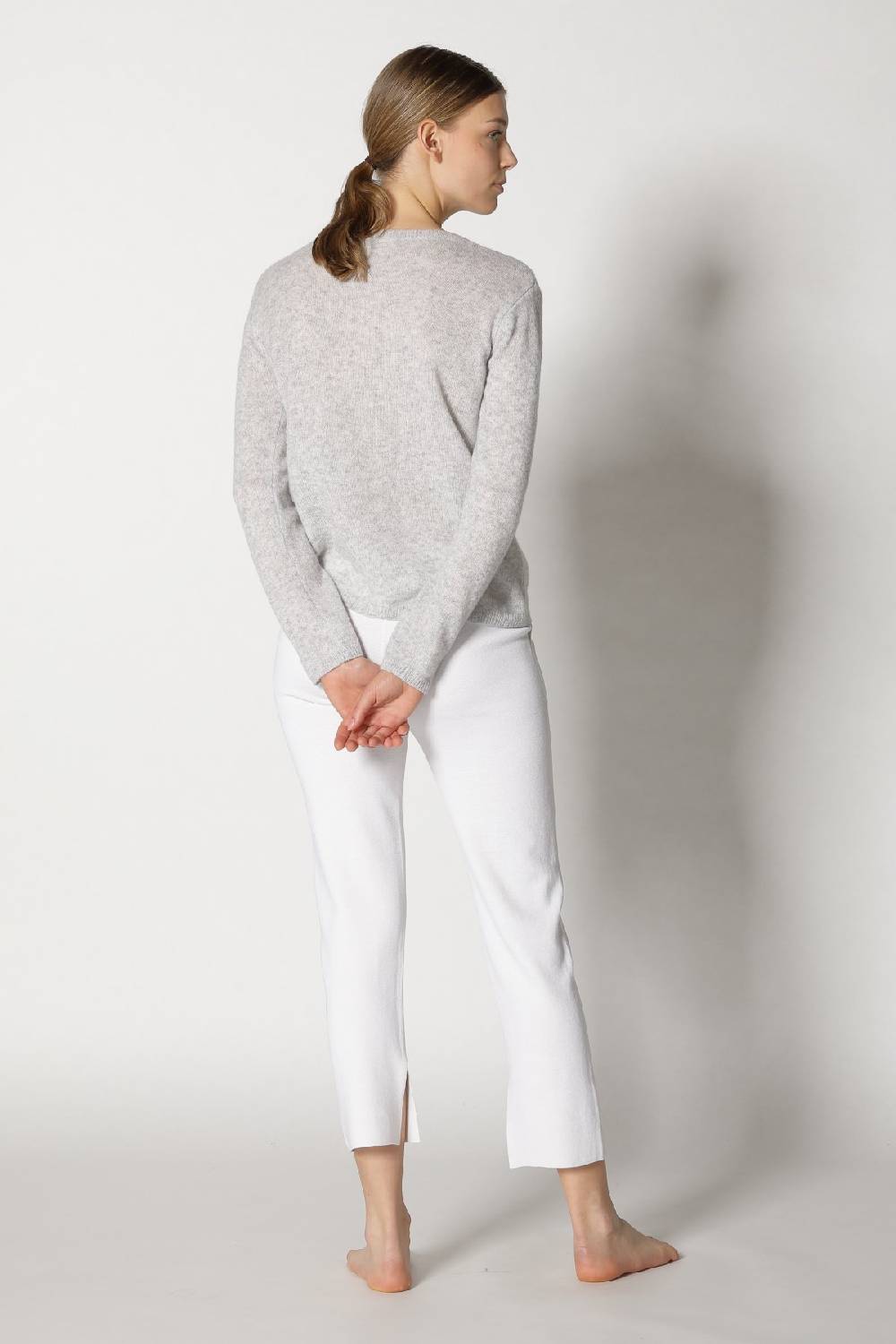 Sminfinity blurry crewneck + silky cropped pants Günstiger Verkauf