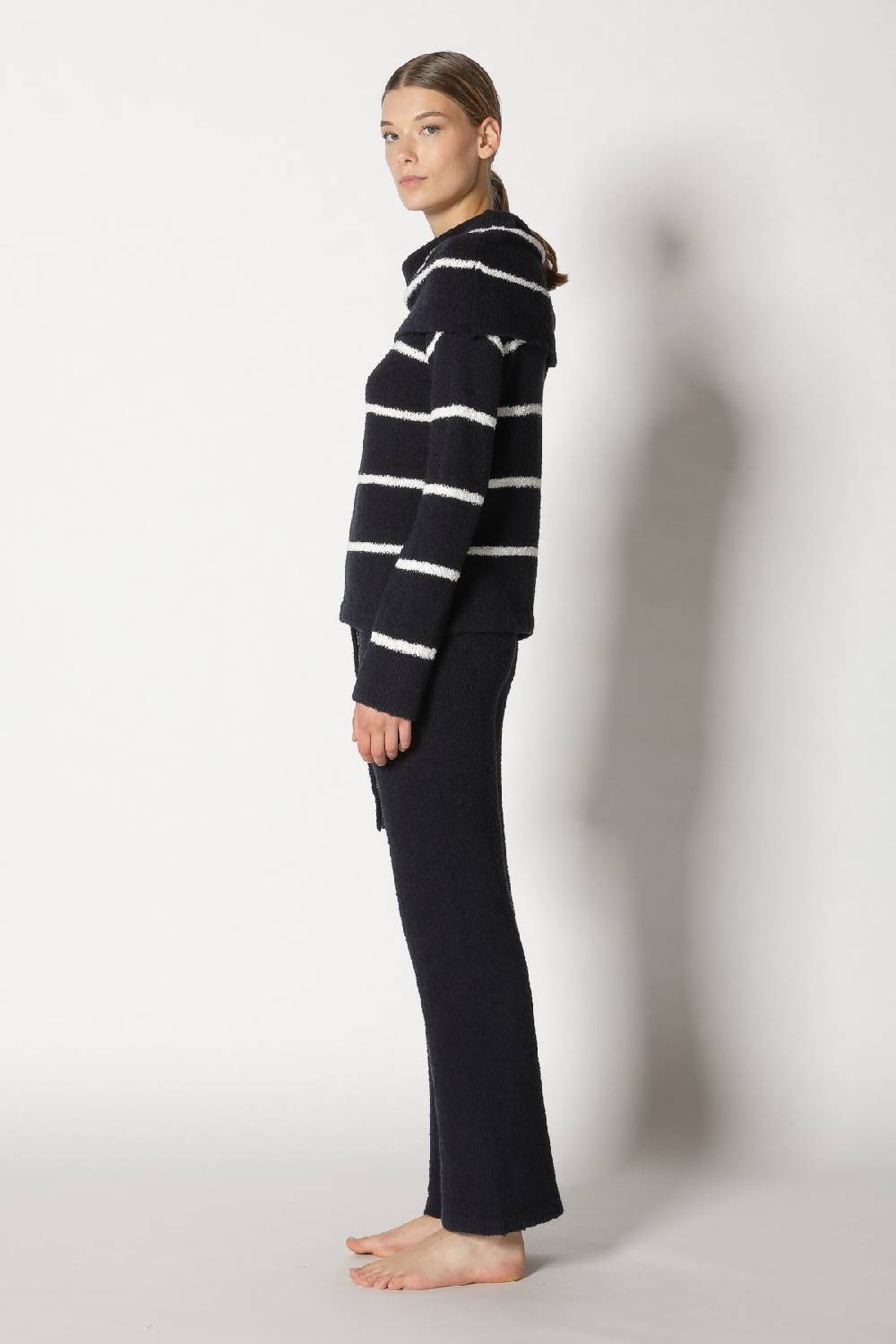 Sminfinity terry tropic stripe drape jumper + terry tropic pants im Angebot