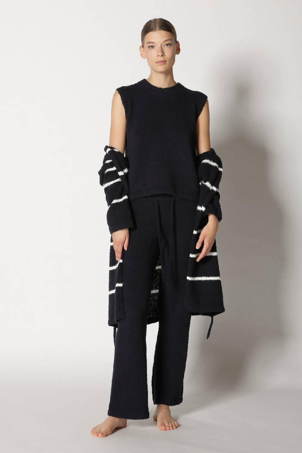 Sminfinity terry tropic stripe coat + terry tropic top + terry tropic pants Meist gekauft
