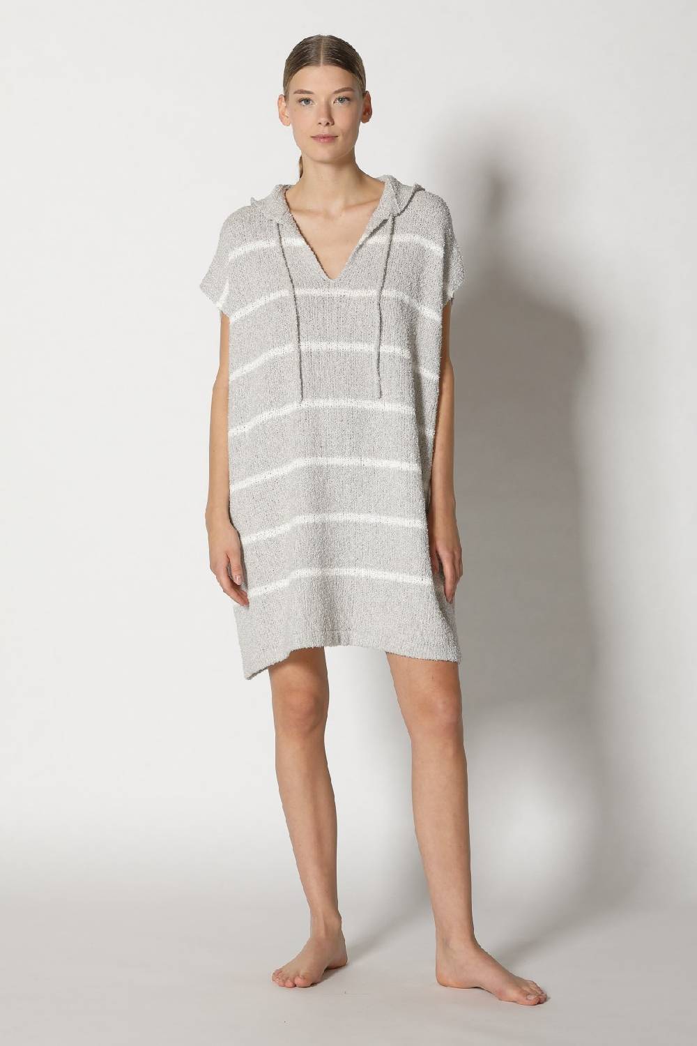 Sminfinity terry tropic stripe tunic hoody Blitzverkäufe