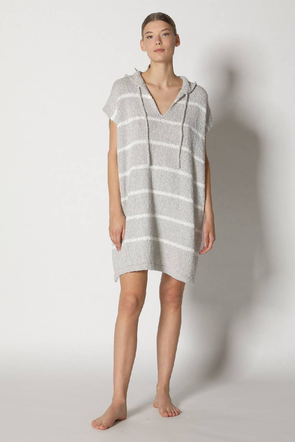Sminfinity terry tropic stripe tunic hoody Online
