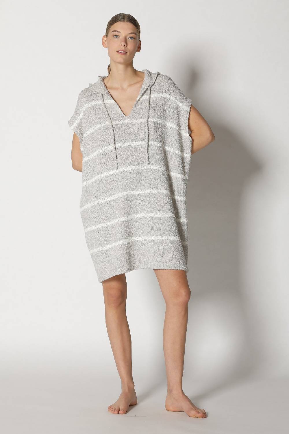 Sminfinity terry tropic stripe tunic hoody Online