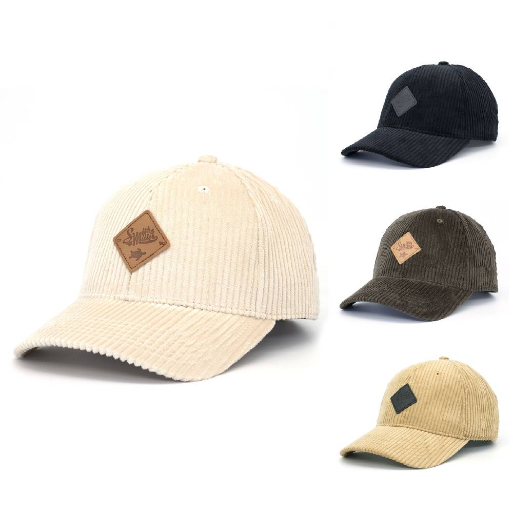 Smith & Miller Basil Unisex Curved Cord Cap Sonderangebot