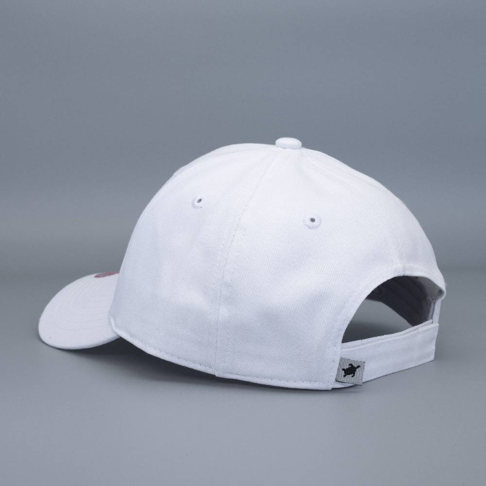 Smith & Miller Bend Unisex Curved Cap, white Hotsell