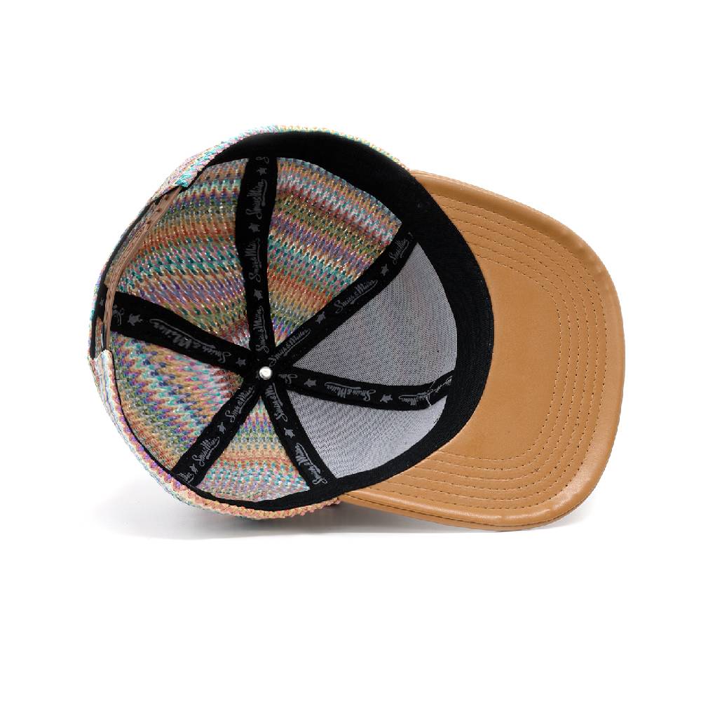 Smith & Miller Bast Flat Unisex Snapback Cap, multicolor - brown Outlet