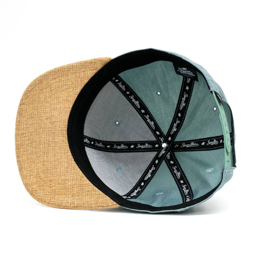 Smith & Miller Ollado Unisex Snapback Cap, sea green Angebote
