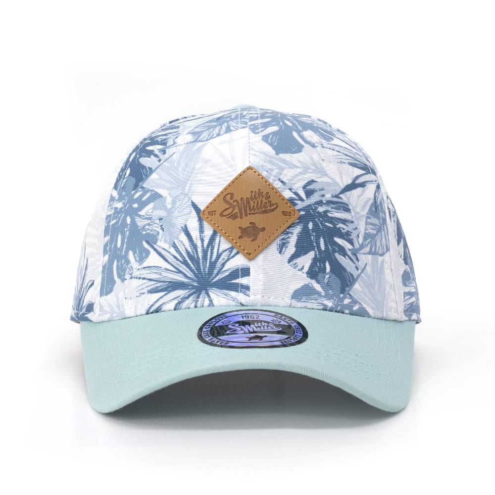 Smith & Miller Loya Unisex Curved Cap, blue - blue Verkauf