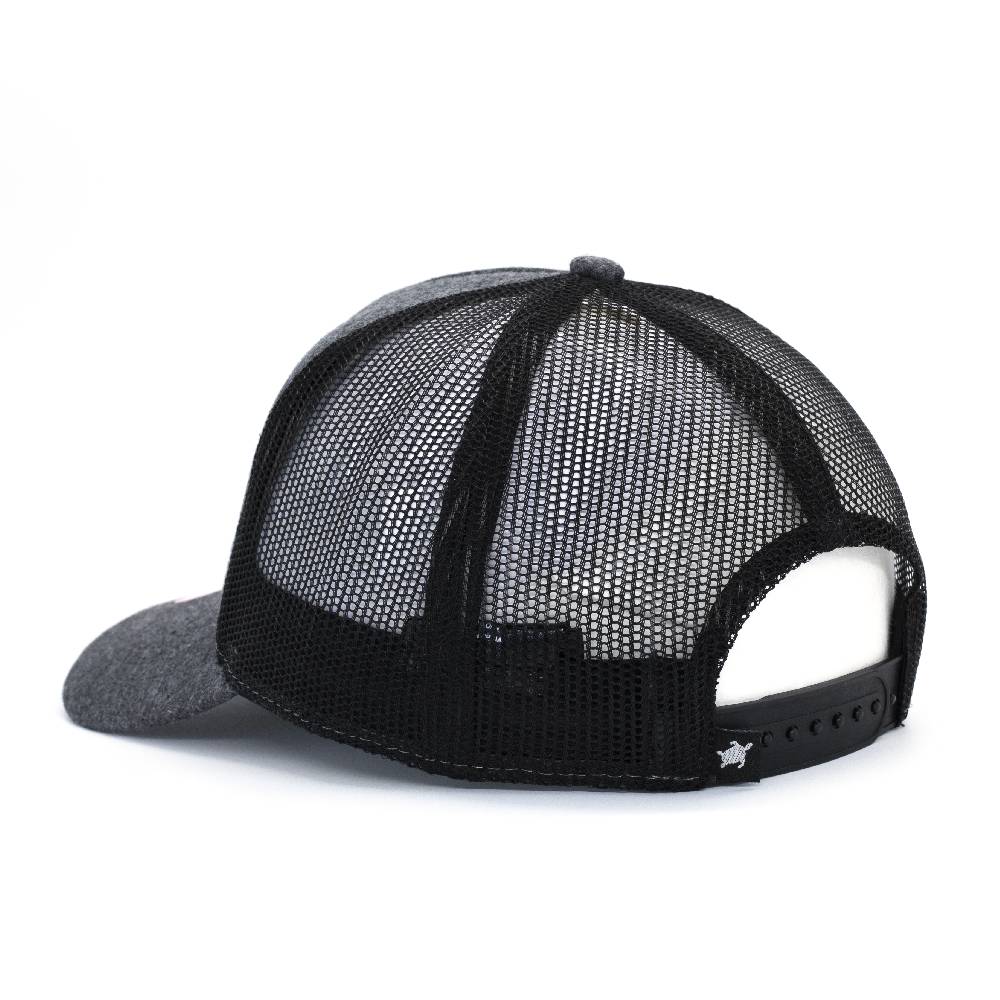 Smith & Miller Pico Rivera Women Trucker Cap, heather black Auslauf