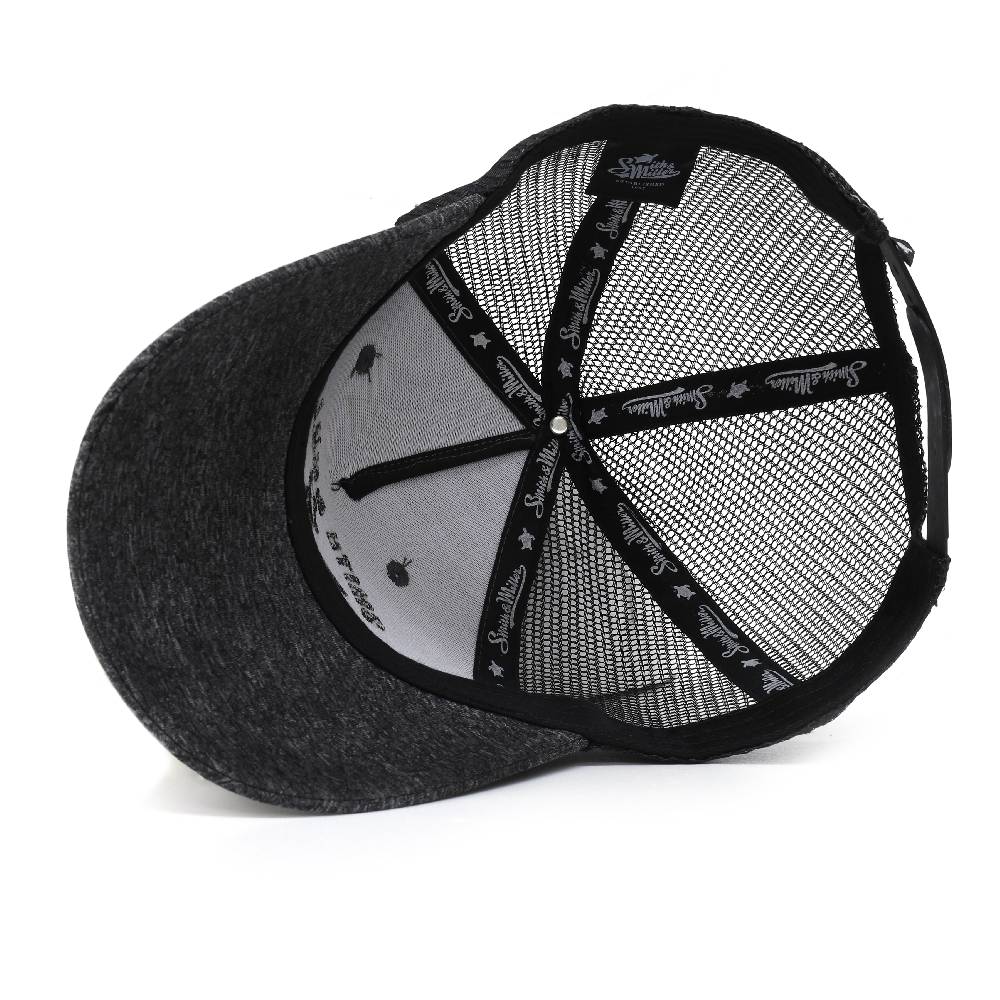 Smith & Miller Pico Rivera Women Trucker Cap, heather black Auslauf