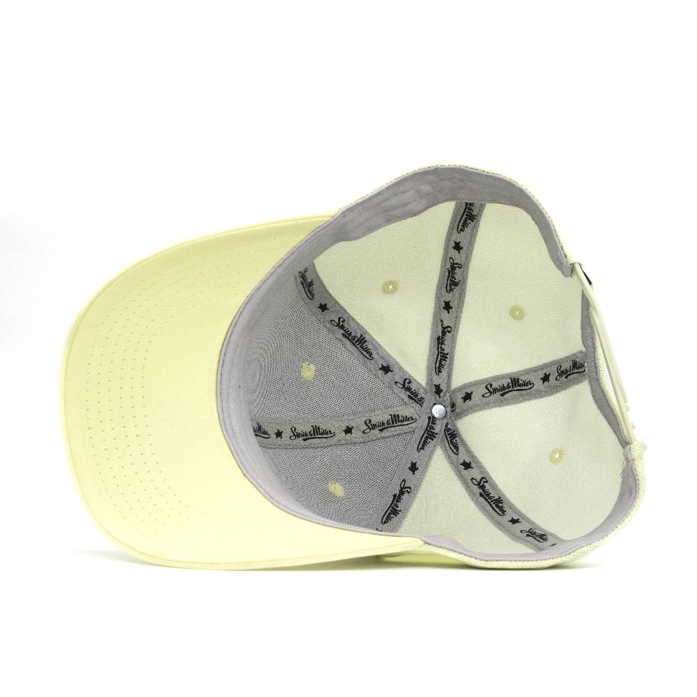 Smith & Miller Tencel Women Curved Cap, yellow Verkauf