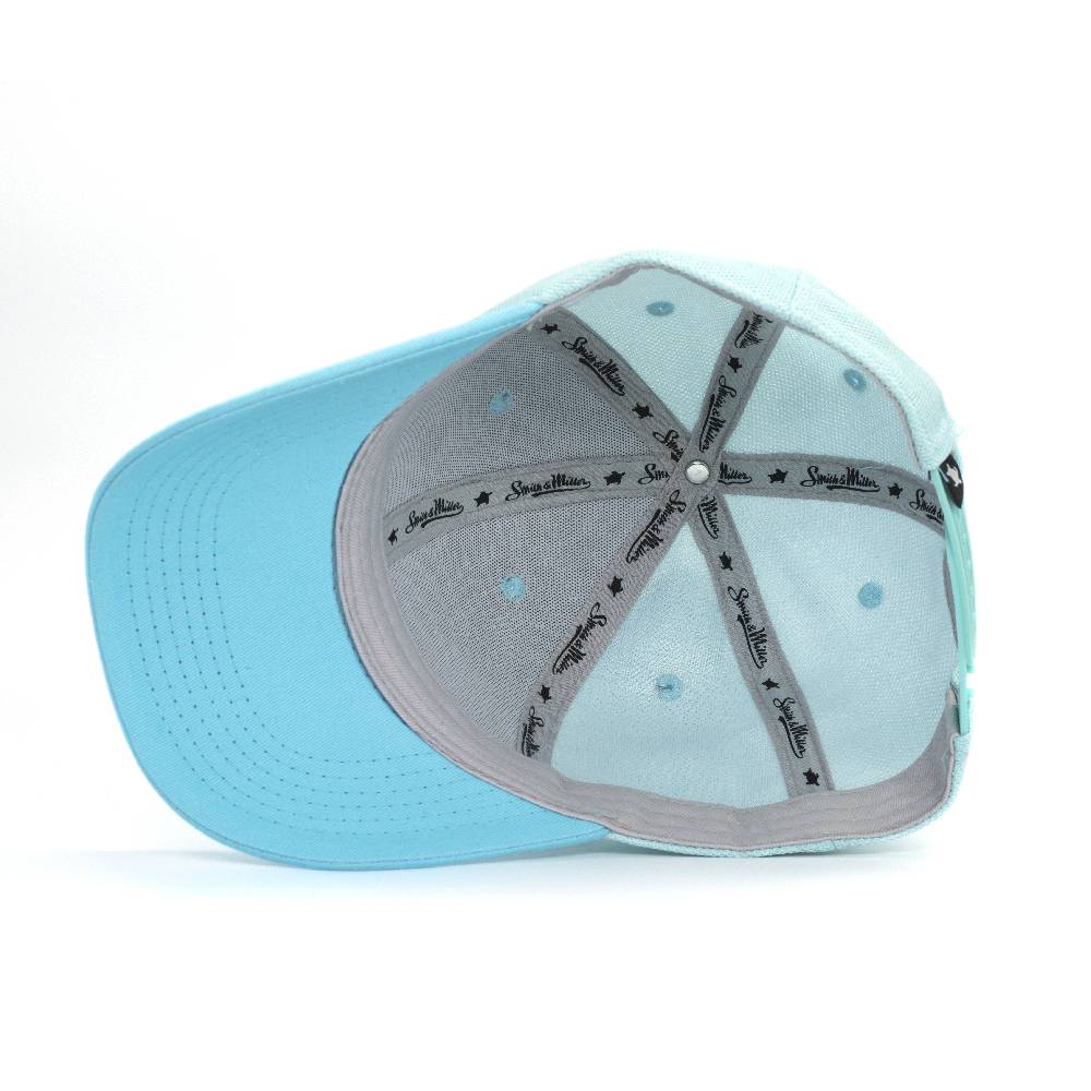 Smith & Miller Tencel Women Curved Cap, turquoise Hotsell