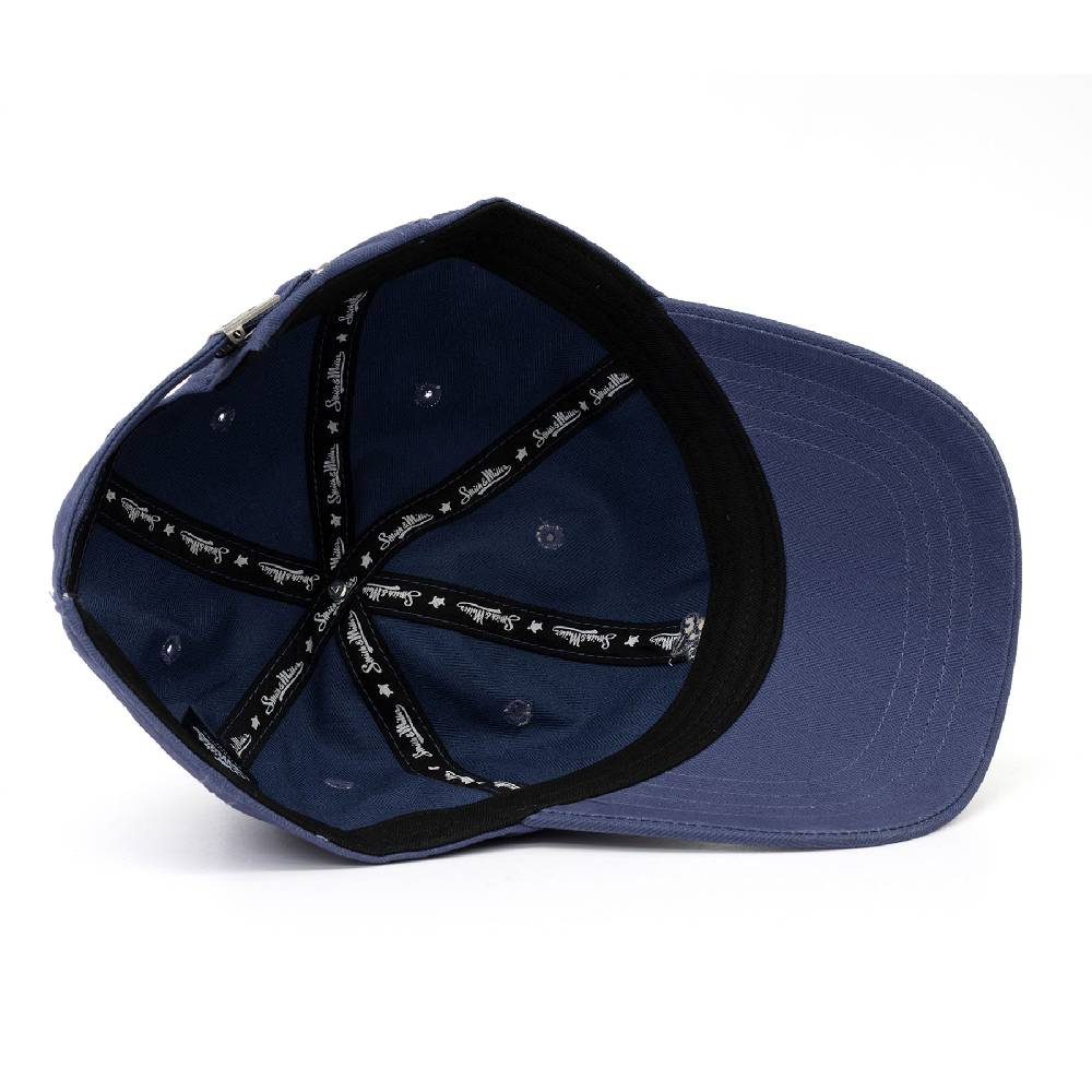 Smith & Miller Ventura Unisex Unstructured Cap, denim Fabrikverkauf