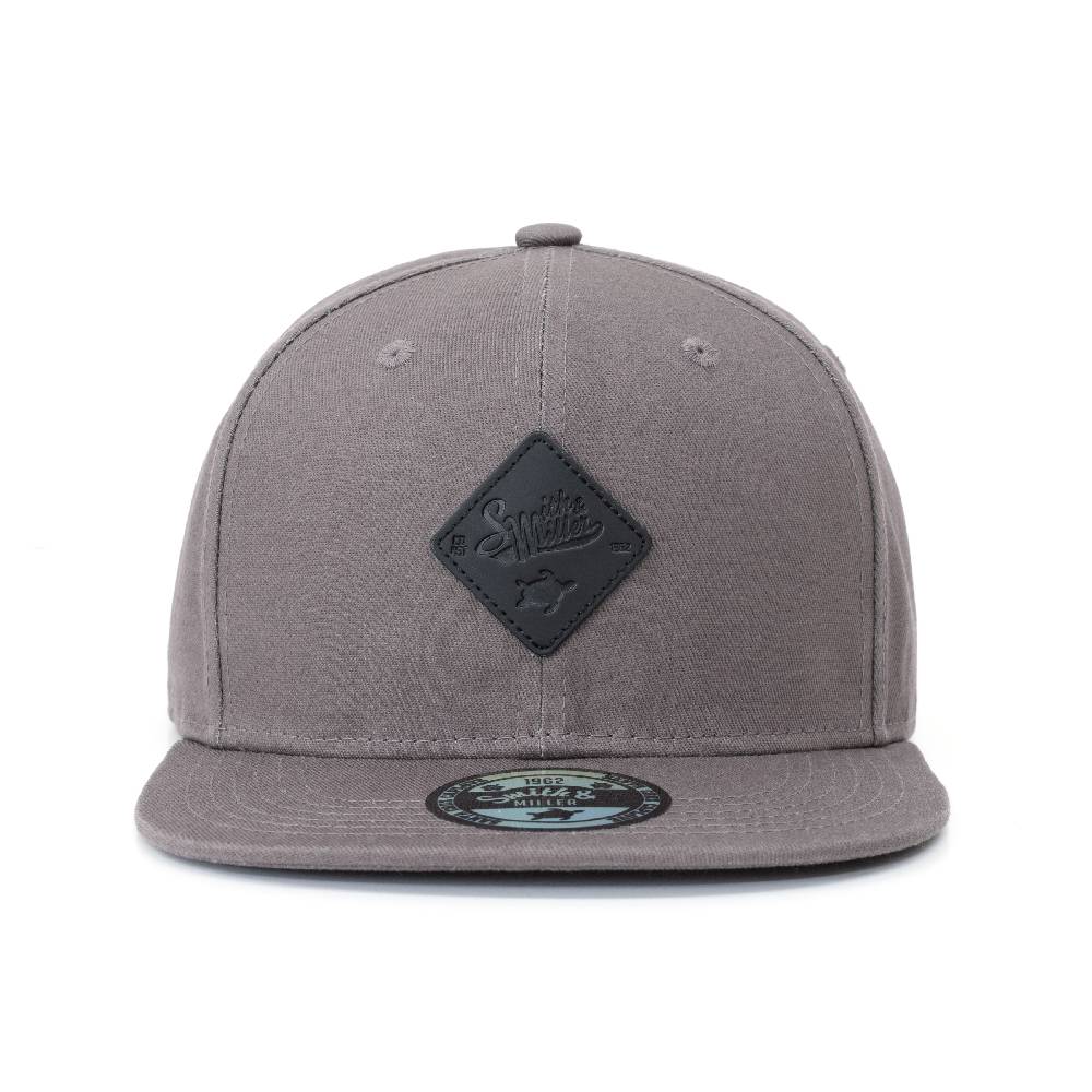 Smith & Miller Paramount Unisex Snapback Cap, grau Angebote