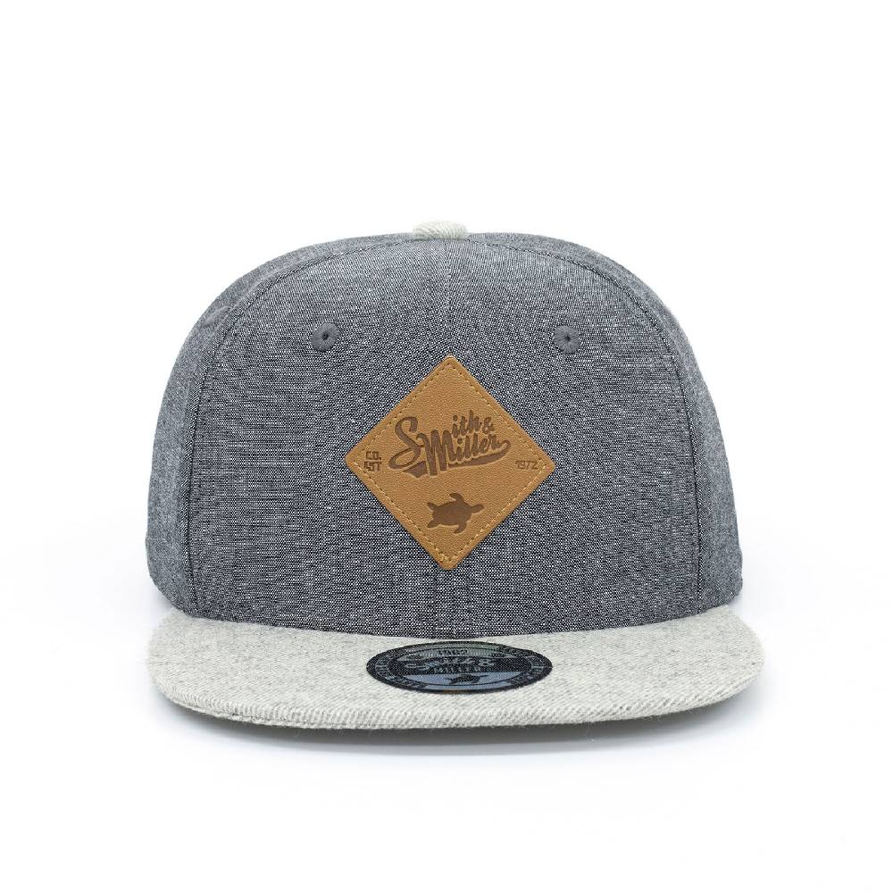 Smith & Miller Autumn Glory Unisex Snapback Cap, grey im Angebot