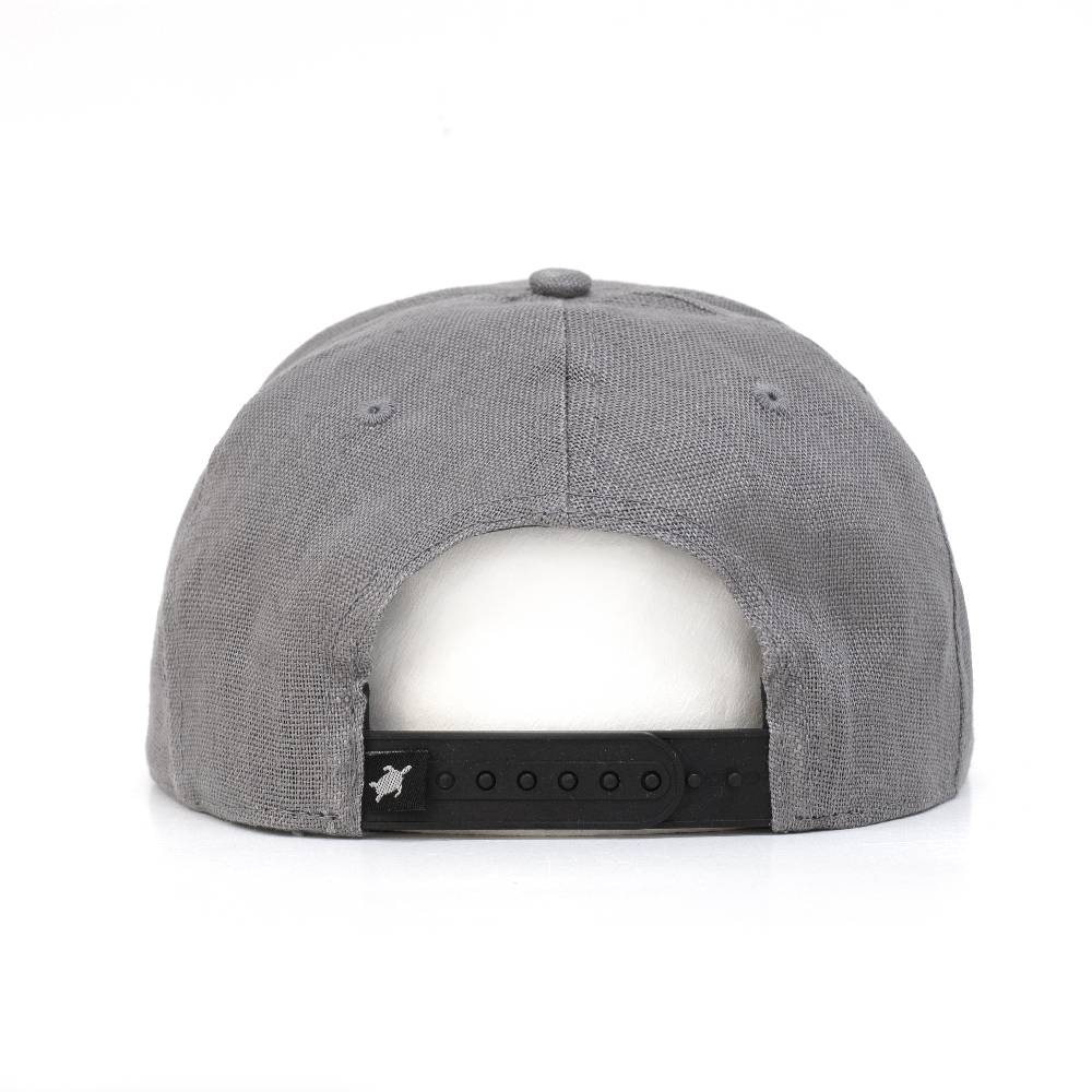 Smith & Miller Delano Unisex Snapback Cap, grey Günstiger Verkauf
