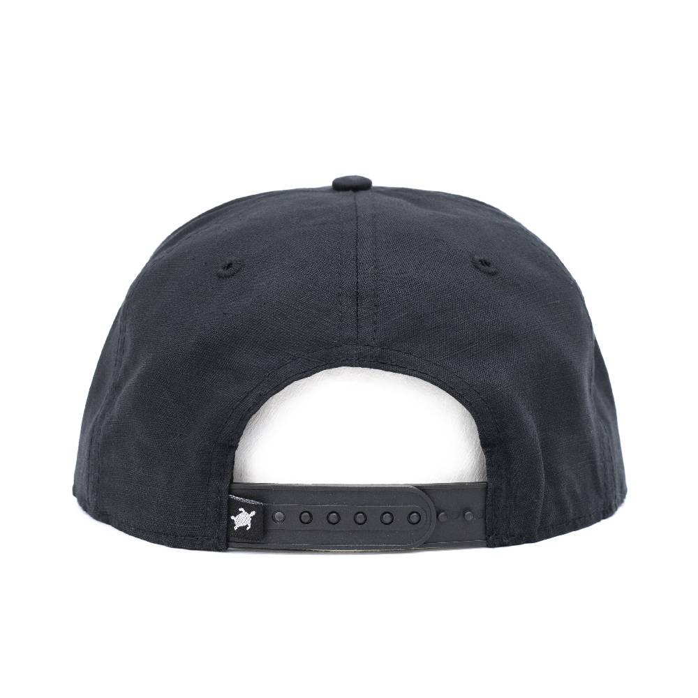 Smith & Miller Delano Unisex Snapback Cap, black Fabrikverkauf