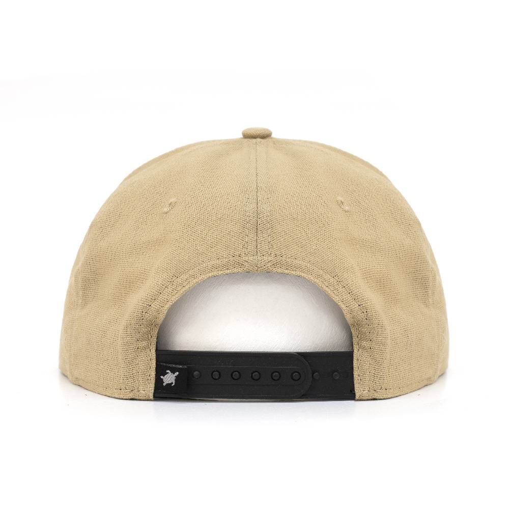 Smith & Miller Delano Unisex Snapback Cap, khaki Meist gekauft
