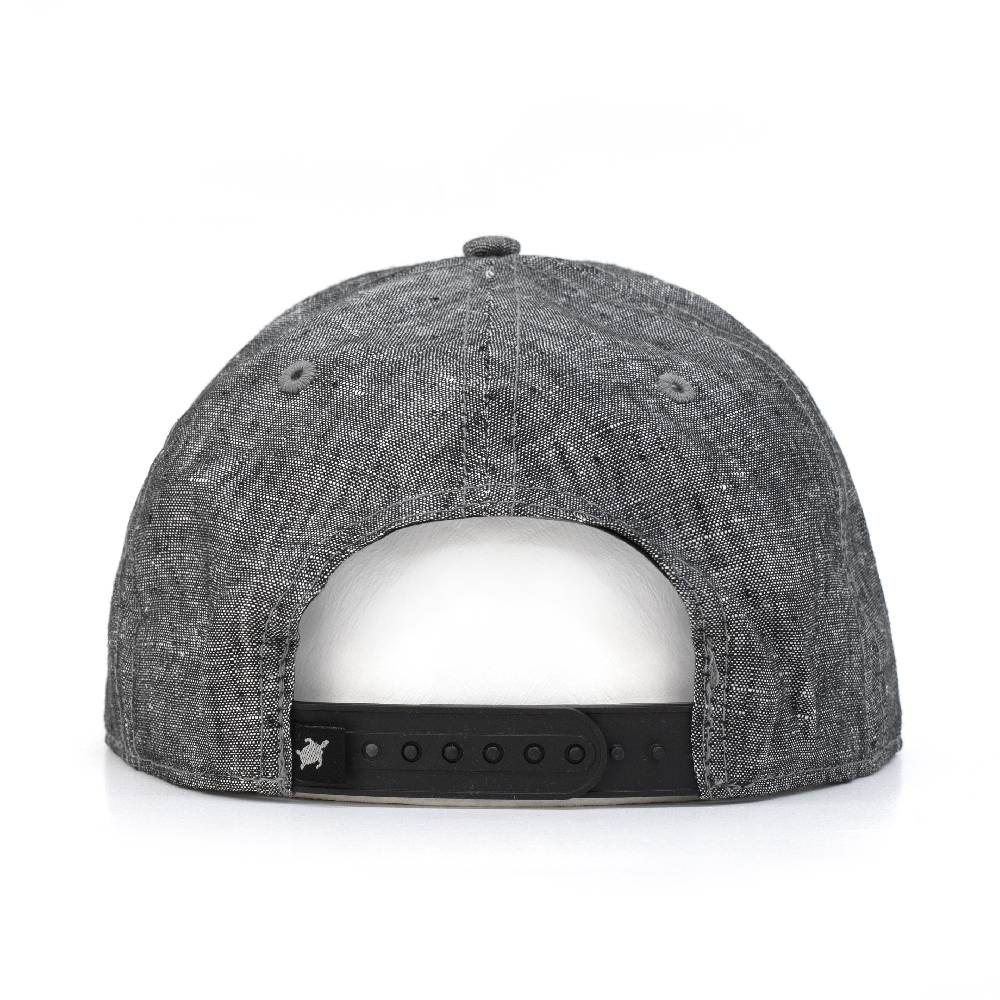 Smith & Miller Delano Unisex Snapback Cap, heather anthracite Blitzverkäufe