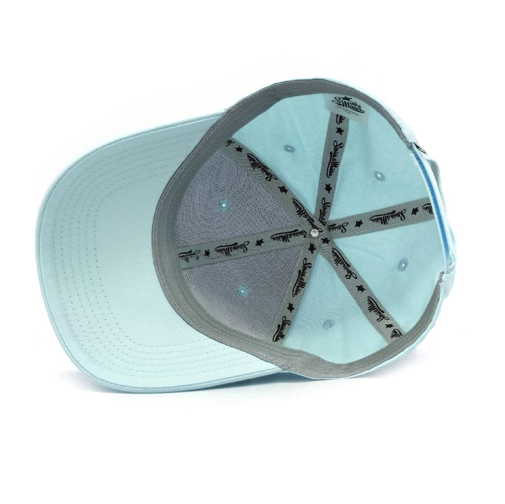 Smith & Miller Beverly Unisex Curved Cap, lt. blue Günstiger Verkauf