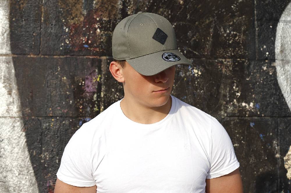 Smith & Miller Beverly Unisex Curved Cap, olive Fabrikverkauf