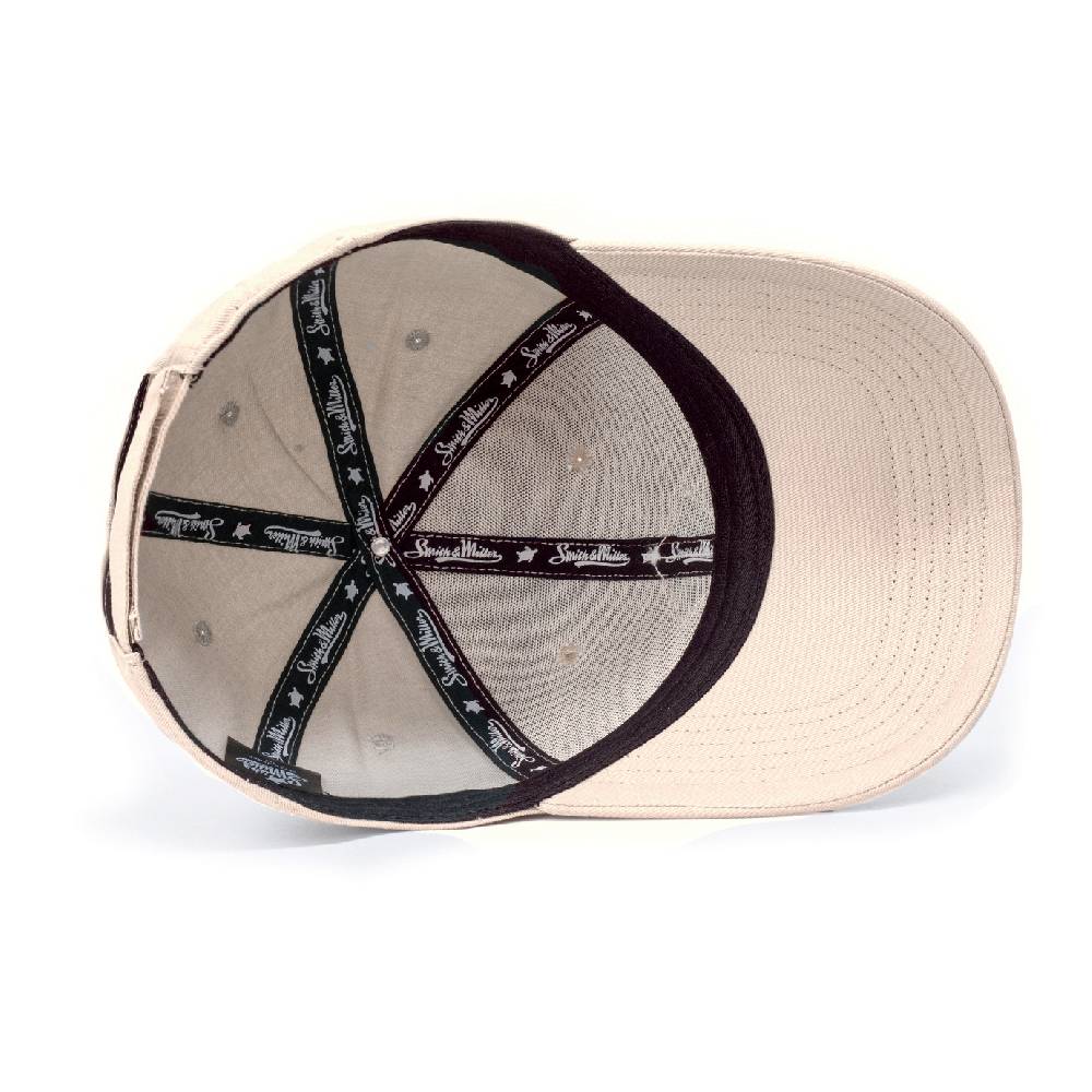 Smith & Miller Beverly Unisex Curved Cap, stone Meist gekauft