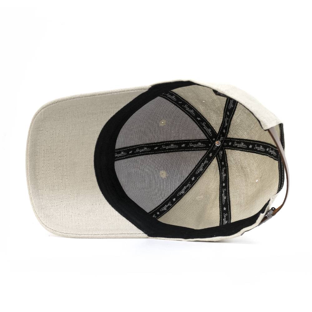 Smith & Miller Elam Unisex Curved Cap, stone im Angebot