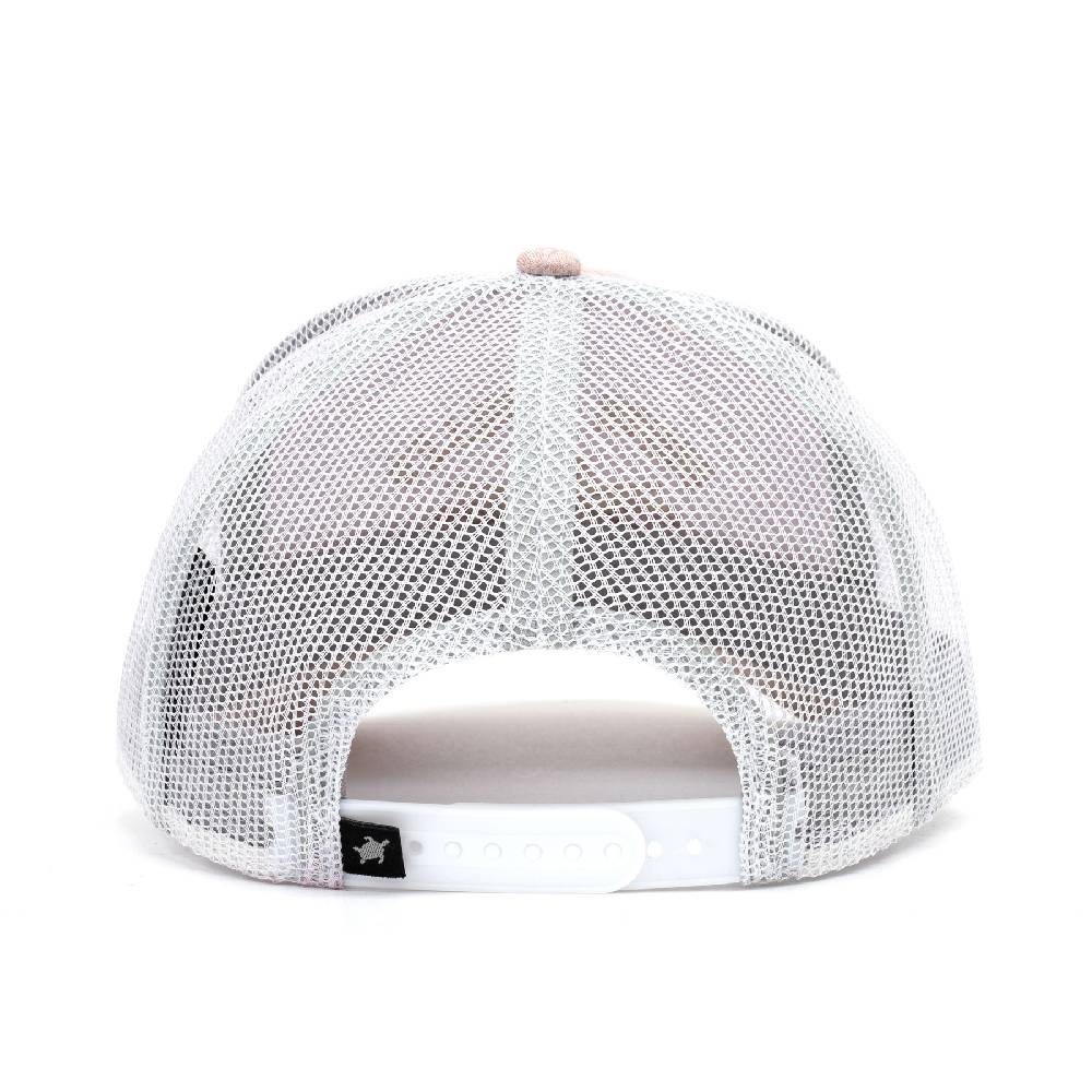 Smith & Miller Pico Rivera Women Trucker Cap, heather lt.pink - white Blitzverkäufe