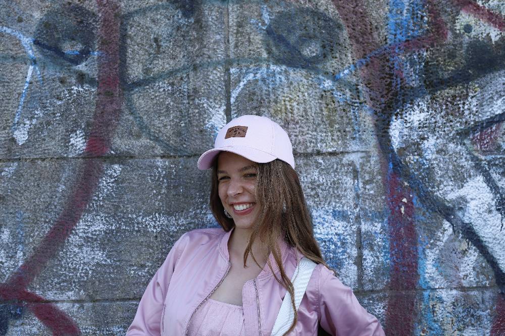 Smith & Miller Vina Women Curved Cap, light pink Online